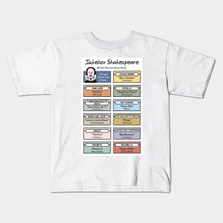 Jukebox Shakespeare Kids T-Shirt